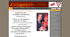 Desktop Screenshot of antiquestrade.org