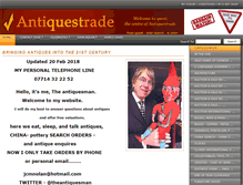 Tablet Screenshot of antiquestrade.org